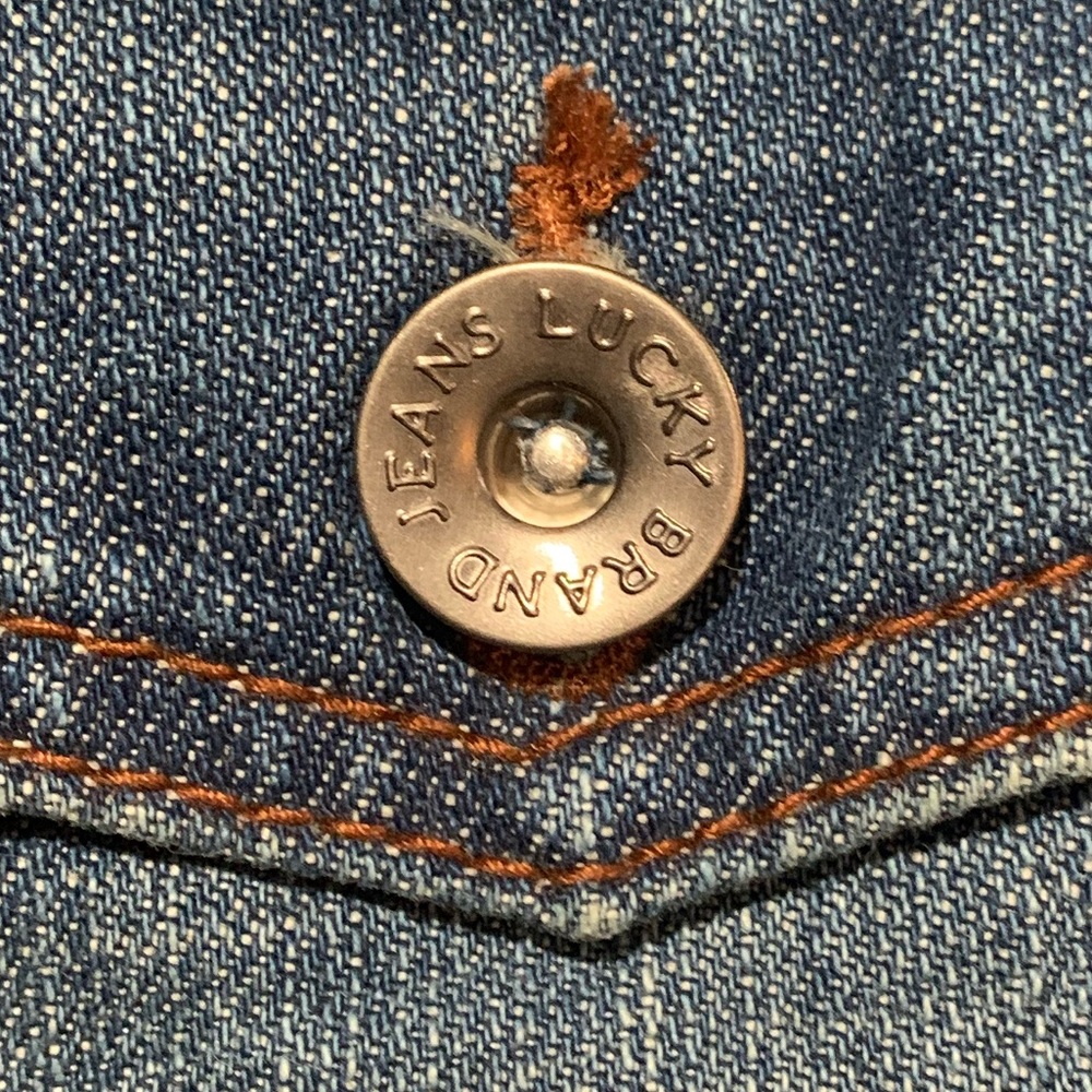 NWT Lucky Brand Girls Jean Jacket sz S & M avail. - Picture 4 of 7